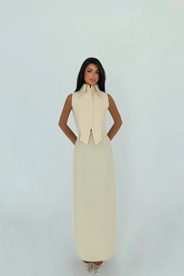 Sheril Sleeveless Maxi Suit