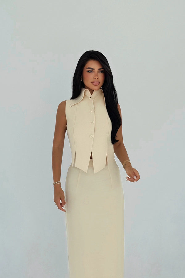 Sheril Sleeveless Maxi Suit