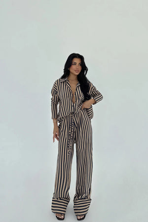 Aleida Striped Suit