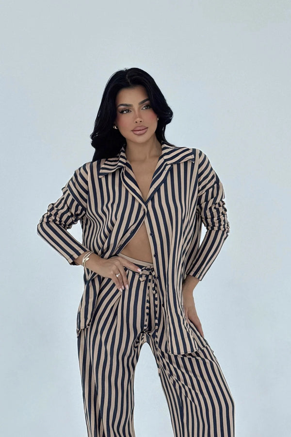 Aleida Striped Suit