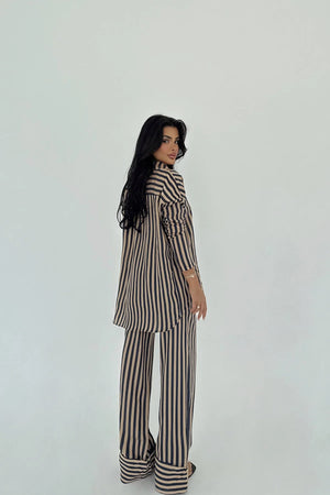 Aleida Striped Suit