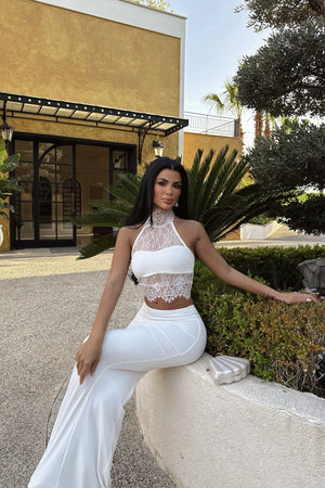 Sindela Ruched Backless Maxi Dress
