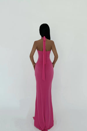 Sloane Halter Neck Maxi Dress