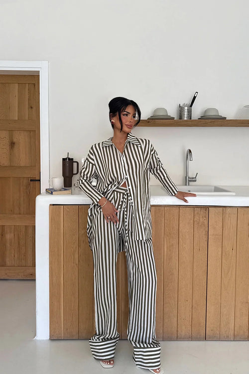 Aleida Striped Suit