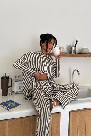 Aleida Striped Suit