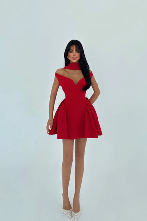 Maeve  Fit & Flare Mini Dress
