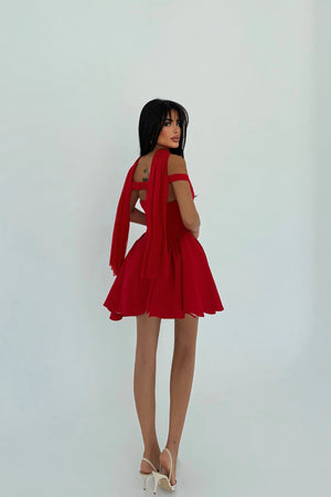 Maeve  Fit & Flare Mini Dress