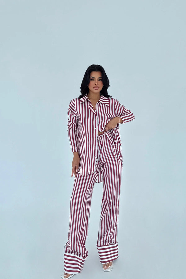Aleida Striped Suit
