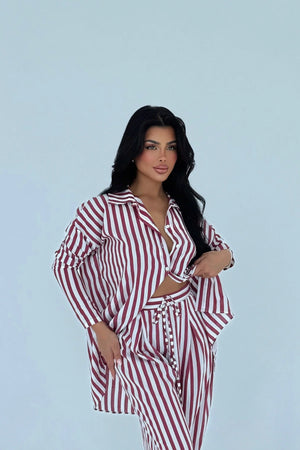 Aleida Striped Suit