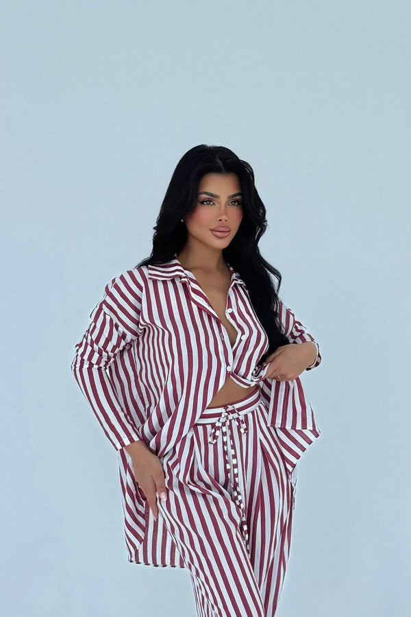 Aleida Striped Suit