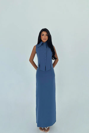 Sheril Sleeveless Maxi Suit