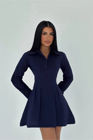 Herda Flared Mini Dress