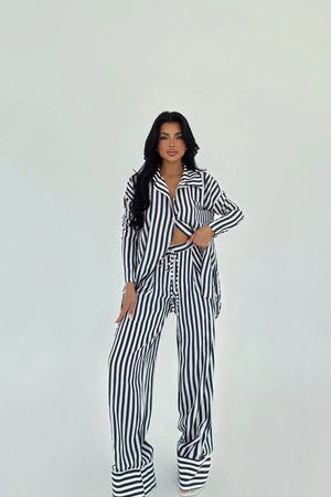Aleida Striped Suit