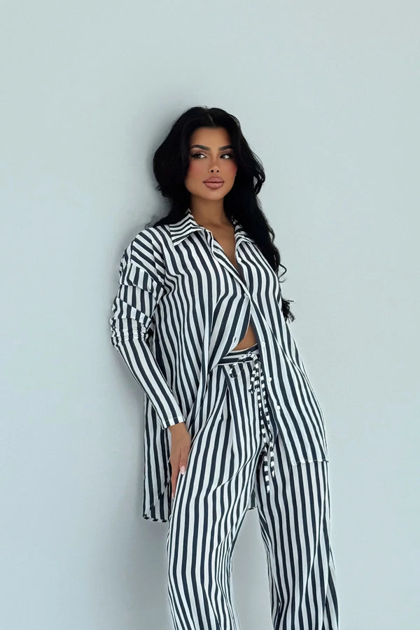 Aleida Striped Suit