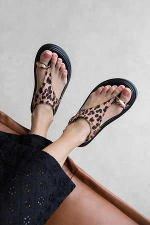 Savannah T-Strap Comfort Sandals