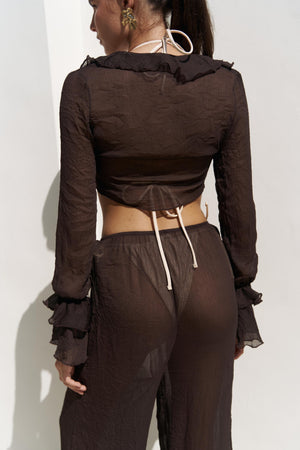 Bohemian Ruffle Top Set