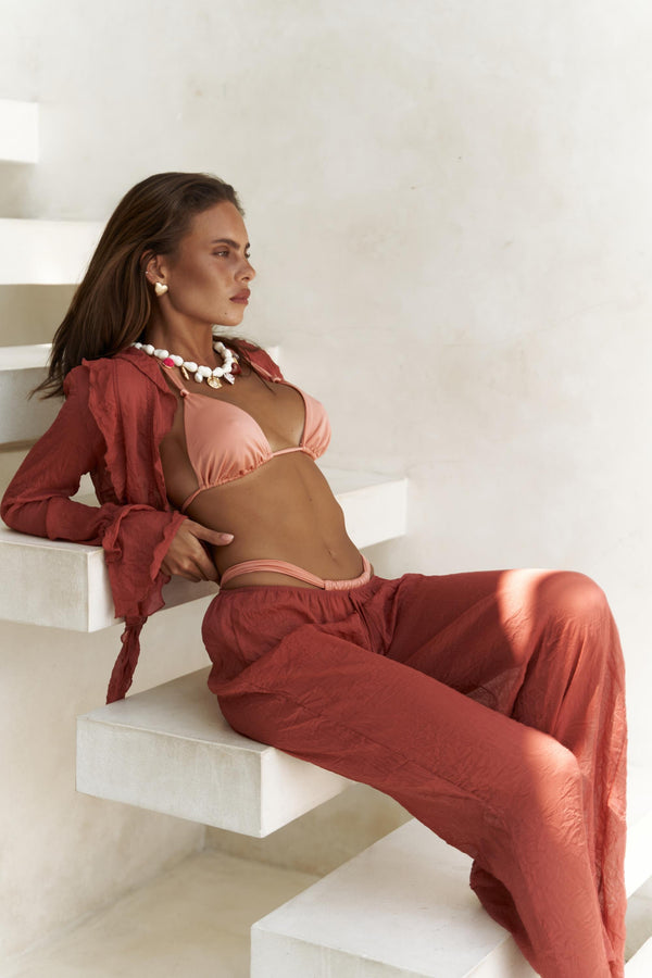 Bohemian Ruffle Top Set