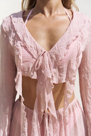 Bohemian Ruffle Top Set