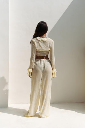 Bohemian Ruffle Top Set