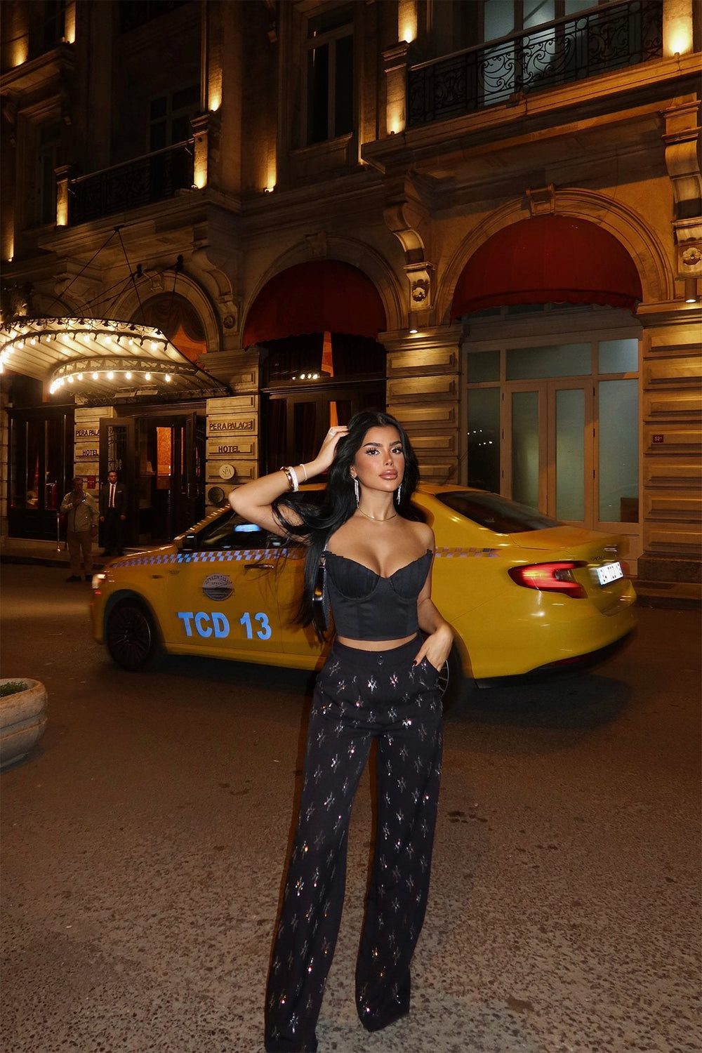 Phila Stone Glitter Trousers