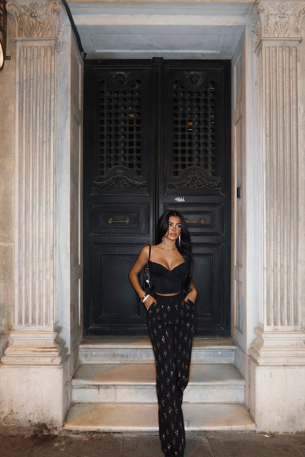 Phila Stone Glitter Trousers