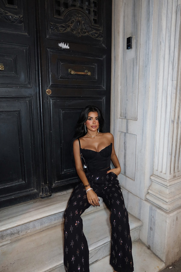 Phila Stone Glitter Trousers