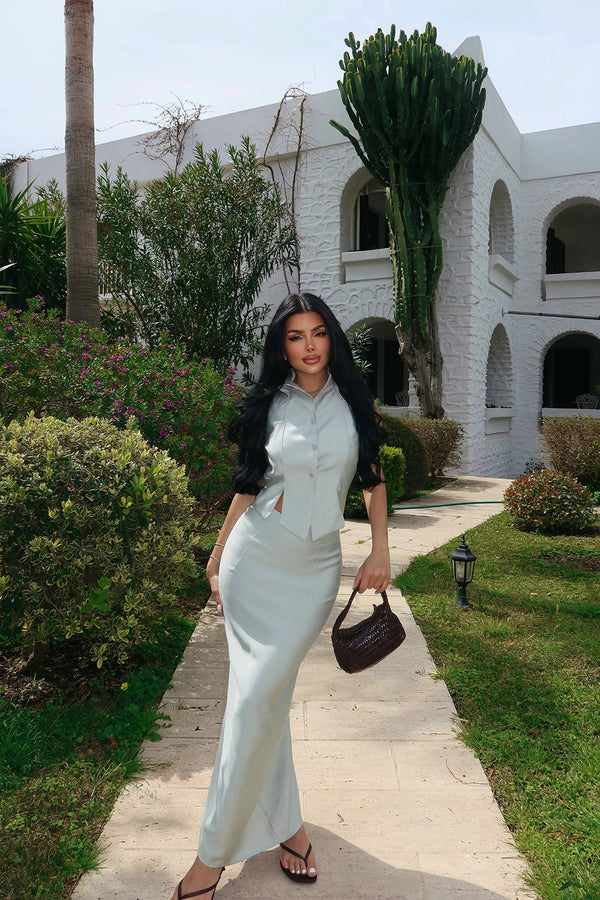 Sheril Sleeveless Maxi Suit