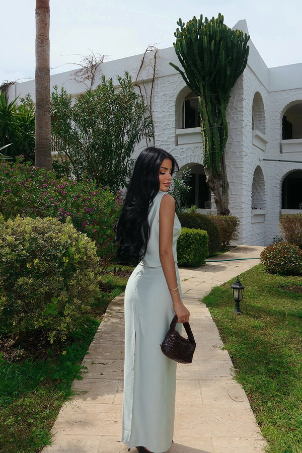 Sheril Sleeveless Maxi Suit