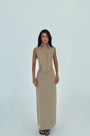 Sheril Sleeveless Maxi Suit