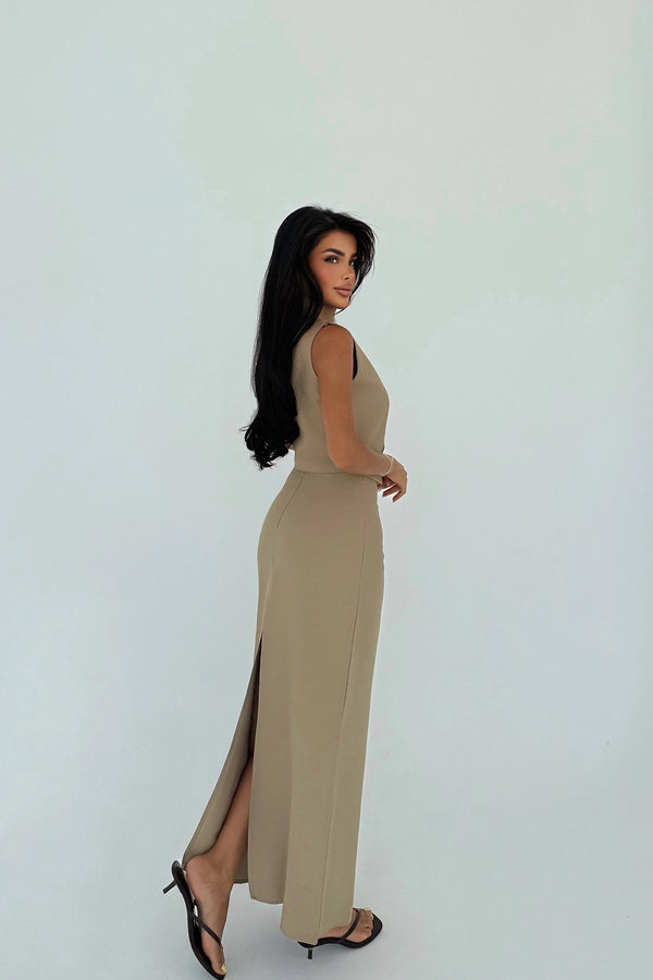 Sheril Sleeveless Maxi Suit