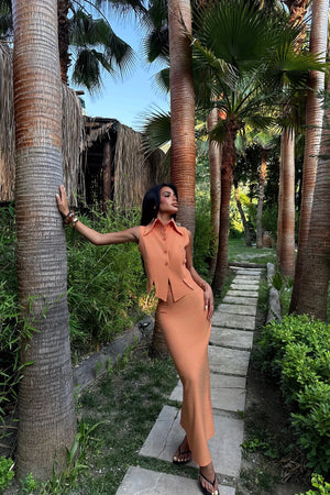 Sheril Sleeveless Maxi Suit