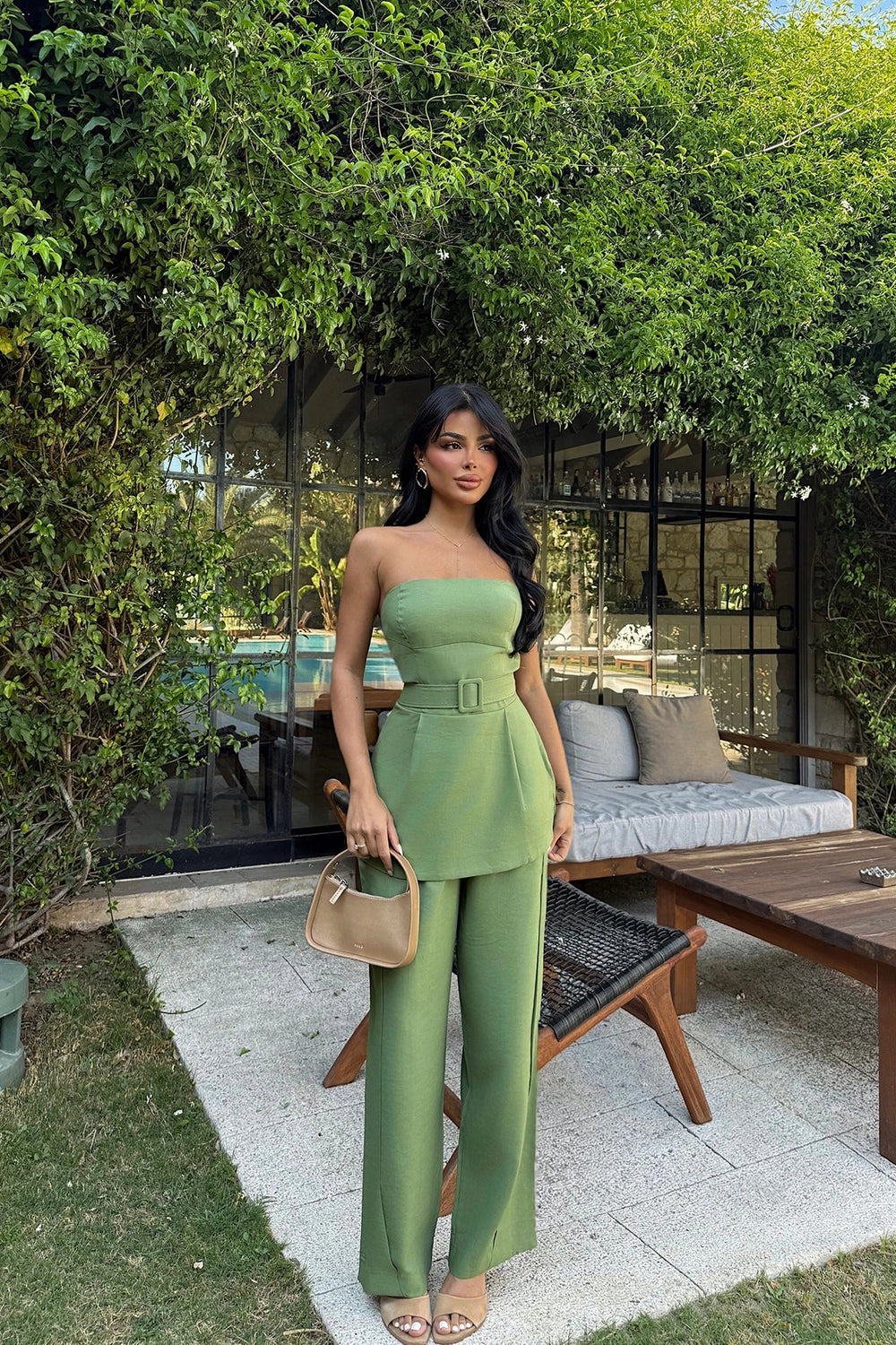Betty Sleeveless Set